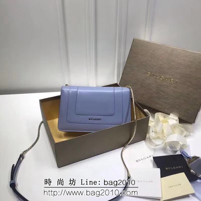 BVLGARI寶格麗 專櫃新款 蛇頭扣環 單層蛇頭包 鏈條單肩斜挎包 B39174 FYD1330